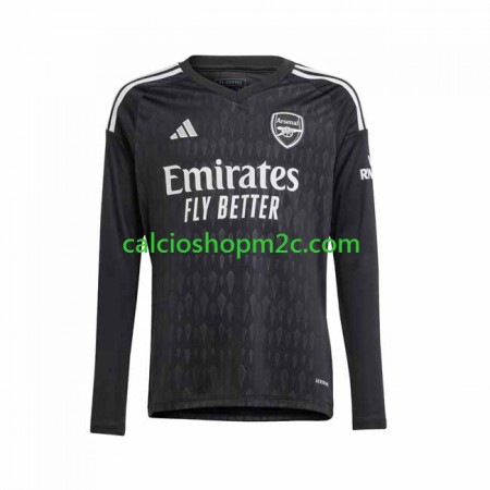 Arsenal Portiere Maglia Prima 2023/2024 Manica Lunga